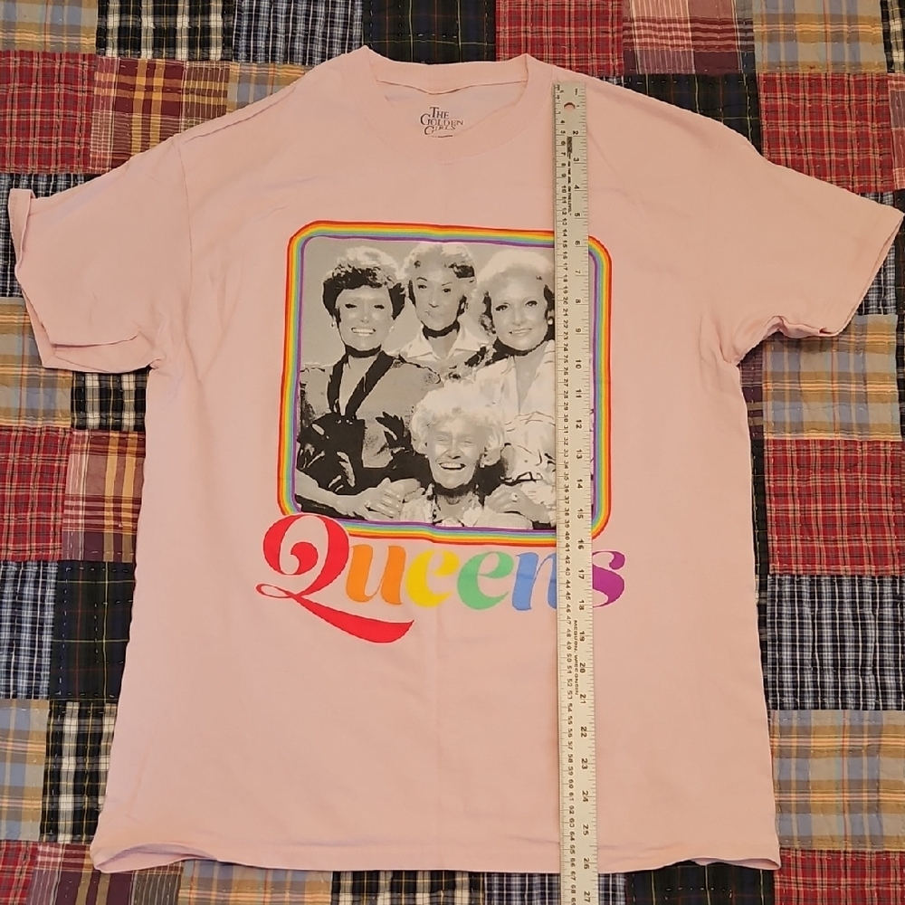 NWOT Cutie Patootie Golden Girls T-Shirt - Pink Womens M